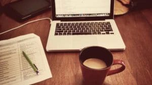 working from home