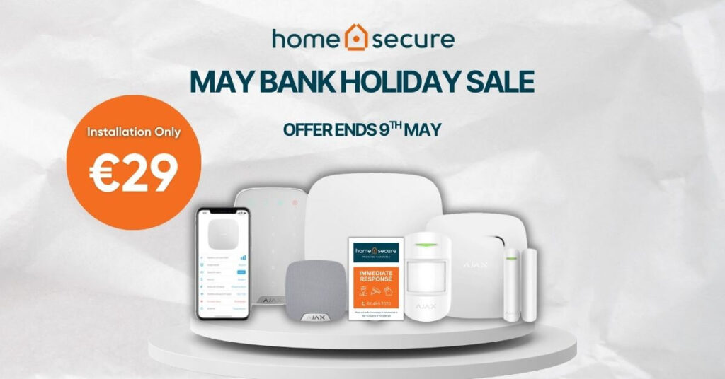 may bank holiday offer home alarm system